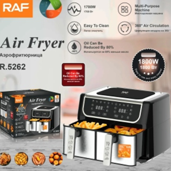 FREIDORA DE AIRE dual 10L - r5262