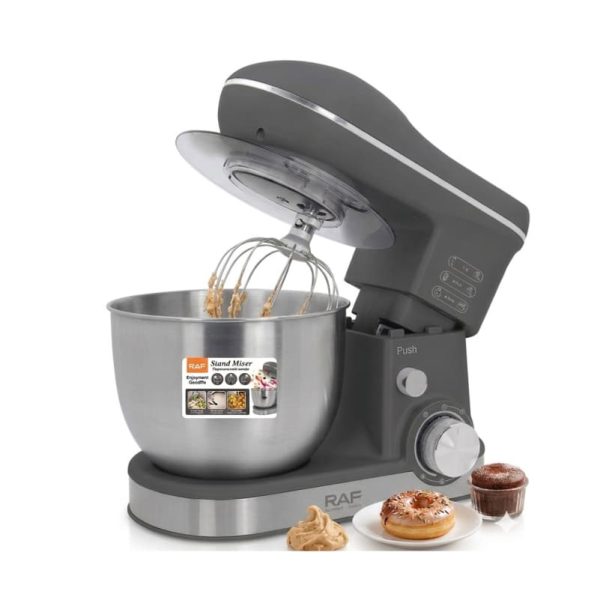 Batidora 3en1 de Pedestal RAF R6616B 4L - Mezcla, Bate y Amasa Fácil