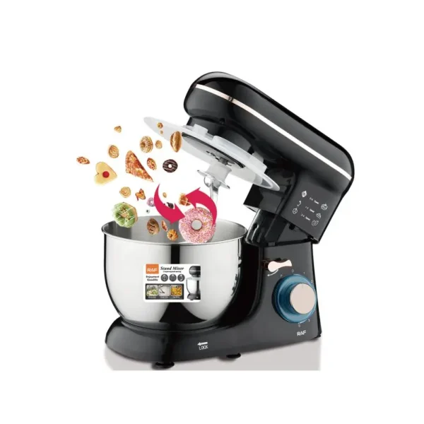 Batidora de Pedestal RAF 4.5 Litros 1300W 6 Velocidades