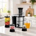 Extractor 4 en 1 Starlux para Frutas y Vegetales Enteros 2.2 Litros 1200W - SL 21015 - Imagen 2